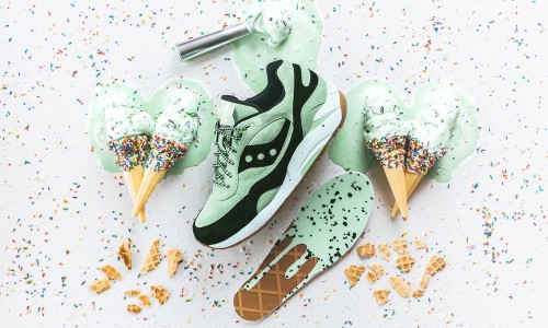 冰爽薄荷冰淇淋，Saucony G9 Shadow 6 